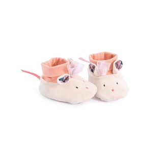 法國 Moulin Roty 嬰兒鞋套-魔法老鼠