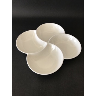有發票/東昇瓷器餐具=大同強化瓷器10吋四格盤 P41H83