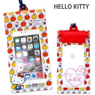 ♥小玫瑰日本精品♥Hello Kitty 防潑防塵 防水套 防水袋 手機袋~8
