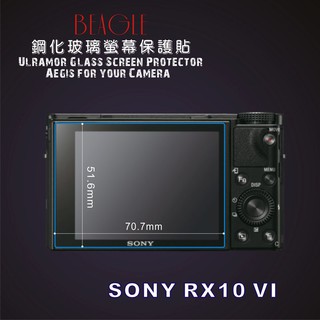 (BEAGLE)鋼化玻璃螢幕保護貼SONY RX100M7 RX100 M6專用-可觸控-抗指紋油汙-硬度9H-台灣製