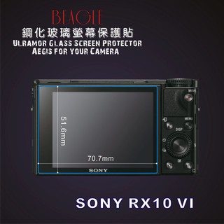 (BEAGLE)鋼化玻璃螢幕保護貼SONY RX100M7 RX100 M6專用-可觸控-抗指紋油汙-硬度9H-臺灣製