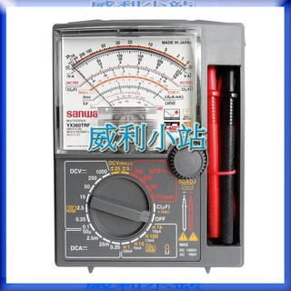【威利小站】【附發票】日本SANWA YX-360TRF 指針電錶 防震型 吊線式高感度指針電錶