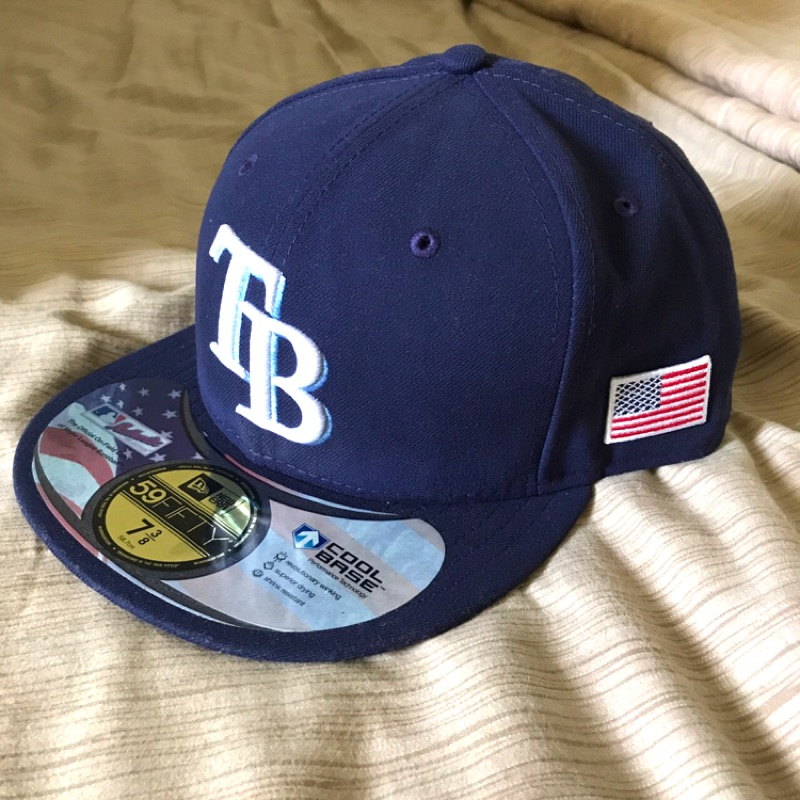 NEW ERA 59fifty 美國大聯盟 MLB 坦帕灣光芒 國慶特別版 棒球帽