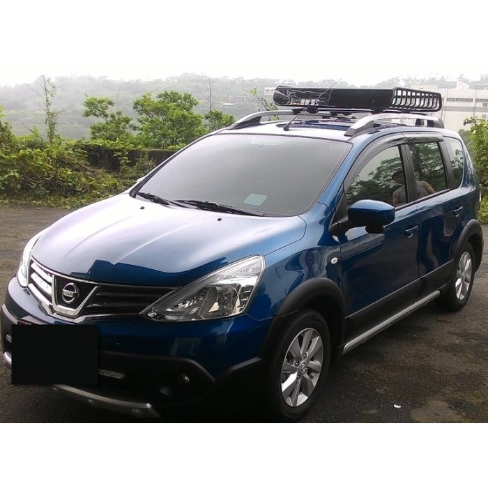 (柚子車舖) 日產 X-TRAIL ROGUE TIIDA LIVINA TEANA JUKE 置物盤 附導風板+固定網