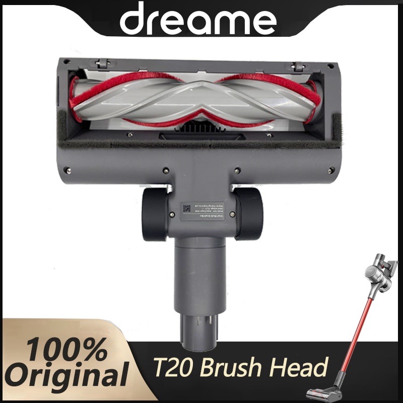 Dreame T20吸塵器V型防毛纏結刷滾刷帶拖地器配件
