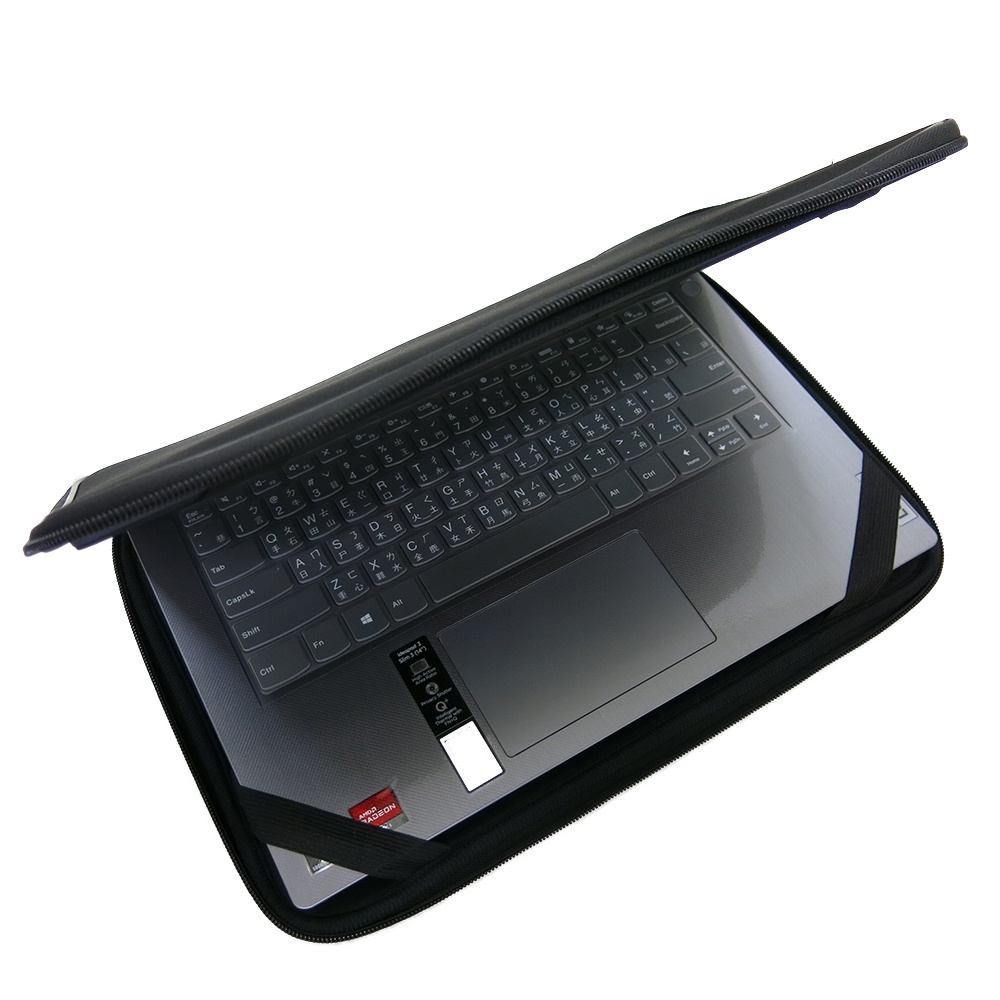 【Ezstick】Lenovo IdeaPad Slim 3 14ALC6 三合一超值防震包組 筆電包組 (12W-S)