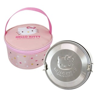 現貨免運費 瓏屋是一家 6541+ 週年慶 HELLO KITTY 不鏽鋼便當盒 KS-8145