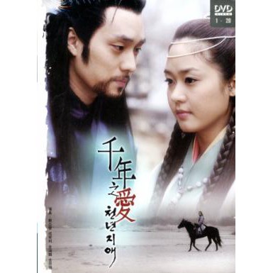 千年之愛DVD 全20集5片裝，成宥利, 蘇志燮，台灣正版全新