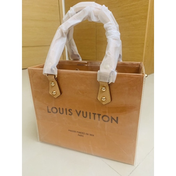 （全新 ）LV 紙袋包 LOUIS VUITTON  紙袋改造包 購物包 非成品 (配件、材料包)