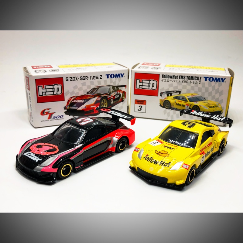 Tomy tomica super gt 500 350z 370z 日產 黃帽子 全新 非 風火輪 火柴盒 京商