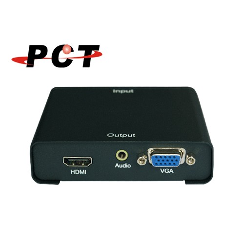 【PCT】1進2出 VGA轉HDMI &amp; VGA分配器(VHC111)