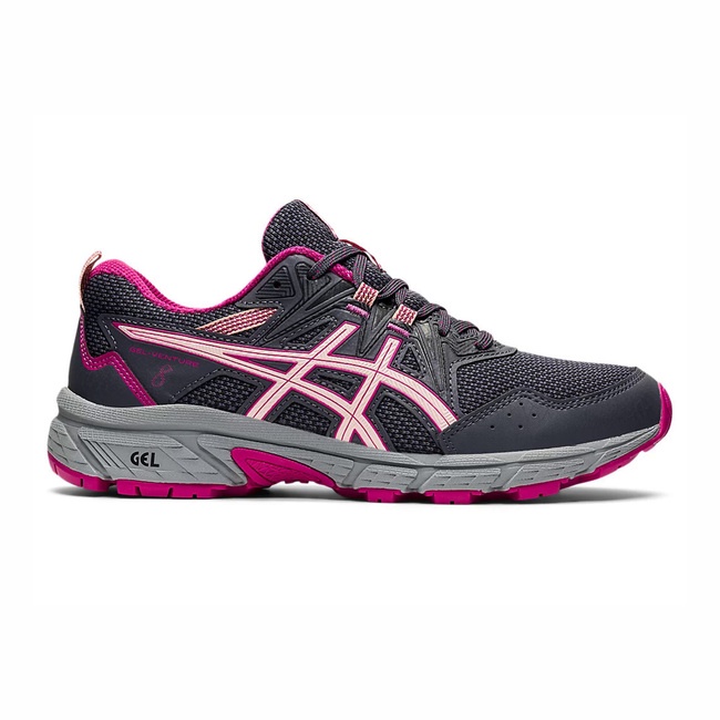 Asics GEL-Venture 8 D寬楦 女慢跑鞋 戶外越野 登山避震 KAORACER 1012A706-028