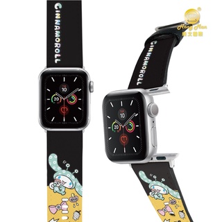 【Hong Man】三麗鷗 Apple Watch 皮革錶帶 大耳狗 萬聖節