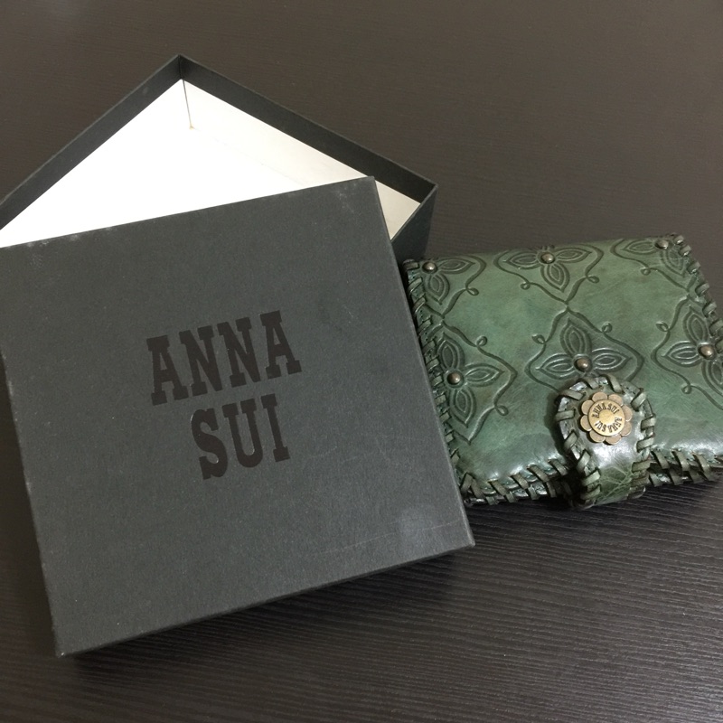 ANNA SUI 小牛皮短夾