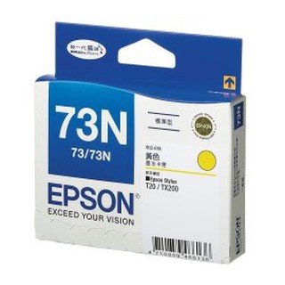 EPSON NO.73N 原廠黃色墨水匣(T105450)
