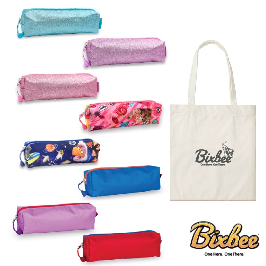 Bixbee 筆袋+棉布環保袋各一