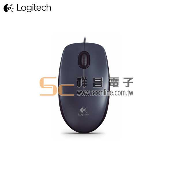 【祥昌電子】羅技 Logitech M90 有線滑鼠/USB滑鼠/光學滑鼠/電腦滑鼠/羅技滑鼠/有線滑鼠 (1入)