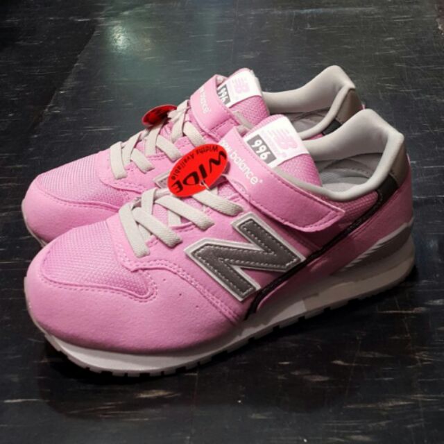 童鞋 NEW BALANCE 996 nb KV996CLY 粉紅色 魔鬼氈 女鞋最大23.5 小朋友 免綁鞋帶