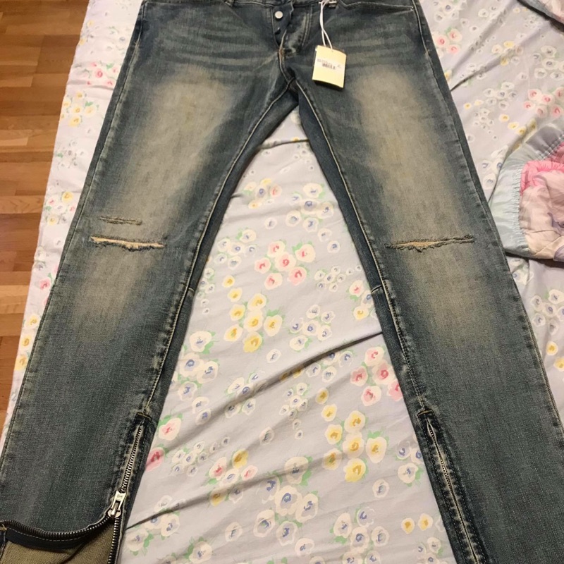 MNML M34 STRETCH DENIM 彈性牛仔褲 34腰 全新