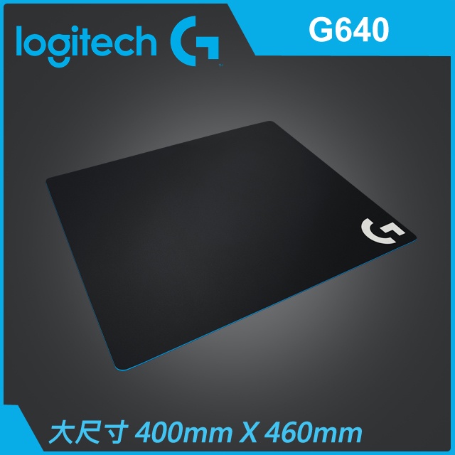 羅技Logitech G640 大型布面遊戲滑鼠墊 原廠盒裝