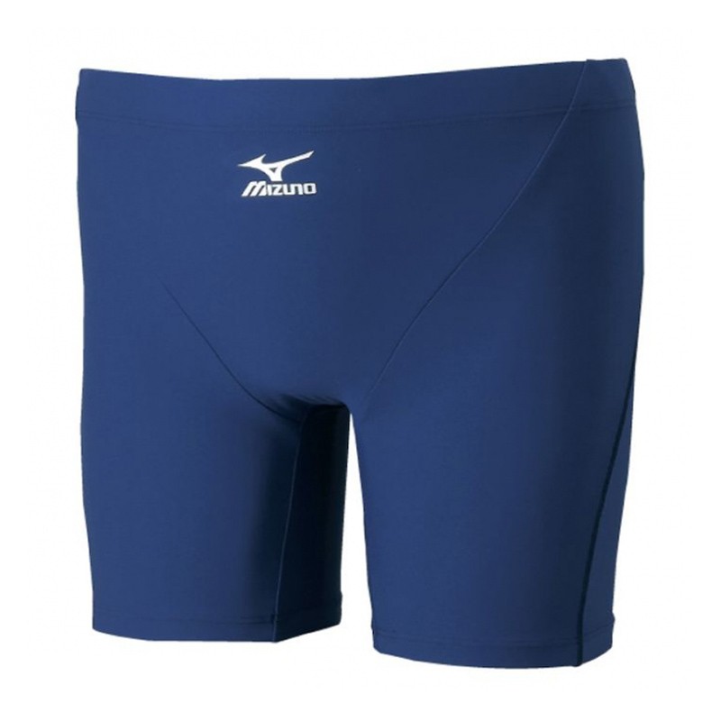 [大自在]Mizuno 美津濃 四分 泳褲 改良型訓練用 尺寸S~2XL 寶藍  黑   綁繩 85UA-300