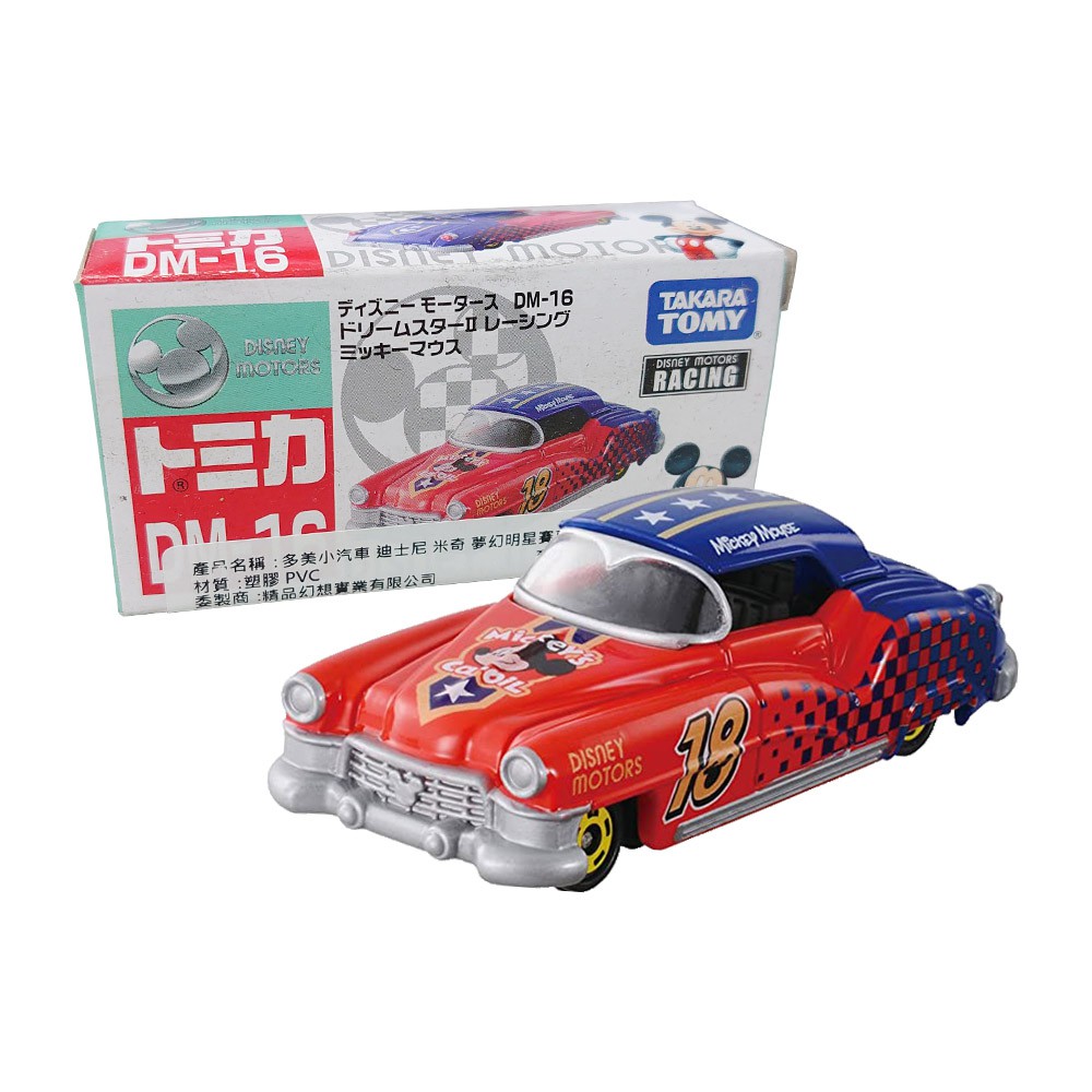 TOMICA 多美小汽車 迪士尼 米奇 夢幻米奇明星賽車 DM-16【酷比樂】