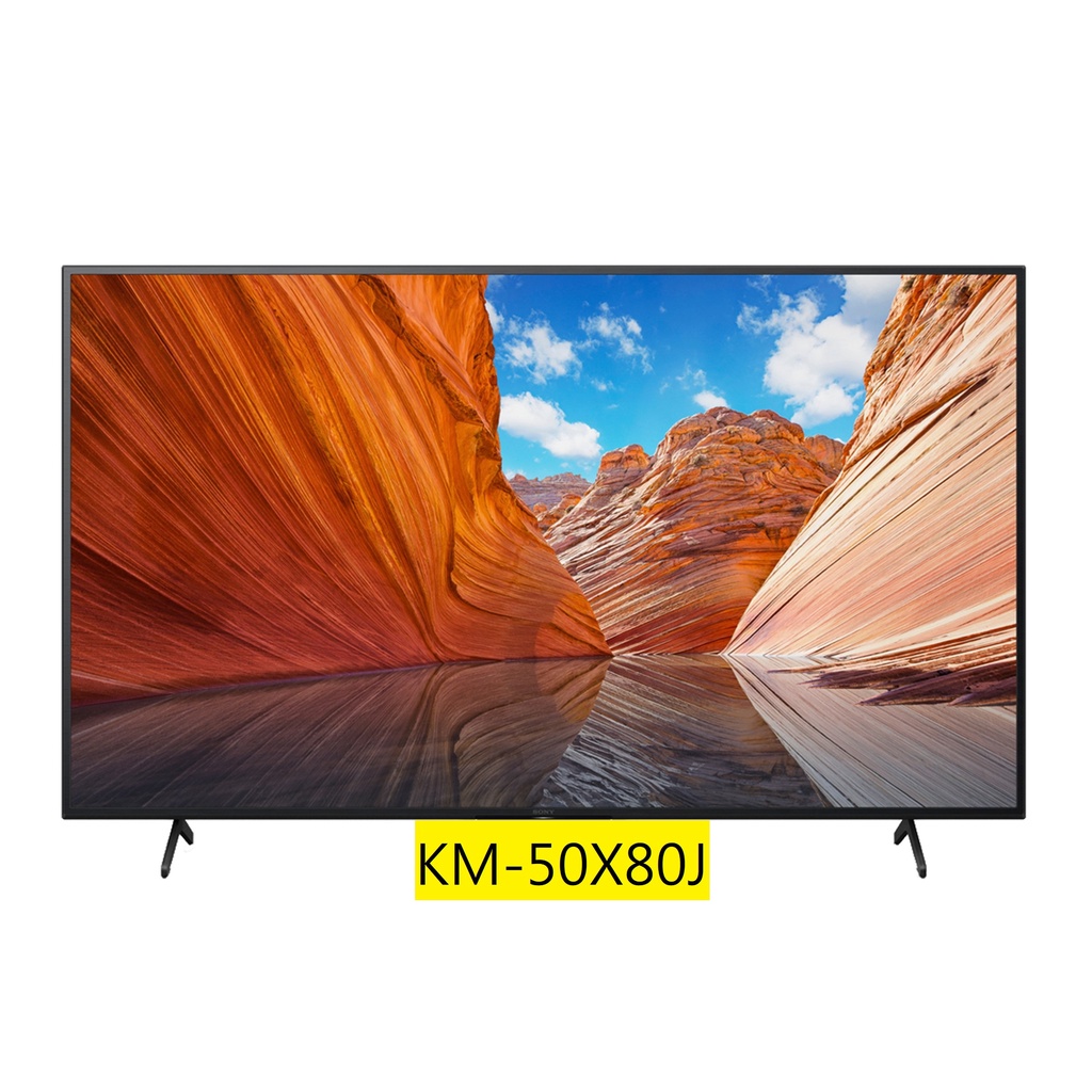 【胖胖3C】SONY 50型4K智慧連網顯示器 / KM-50X80J