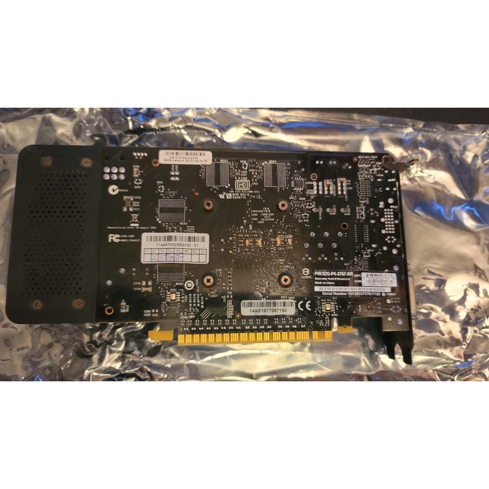 EVGA 艾維克 02G-P4-3757-KR/GeForce GTX 750 Ti 2G PCI-E 顯示卡 良品