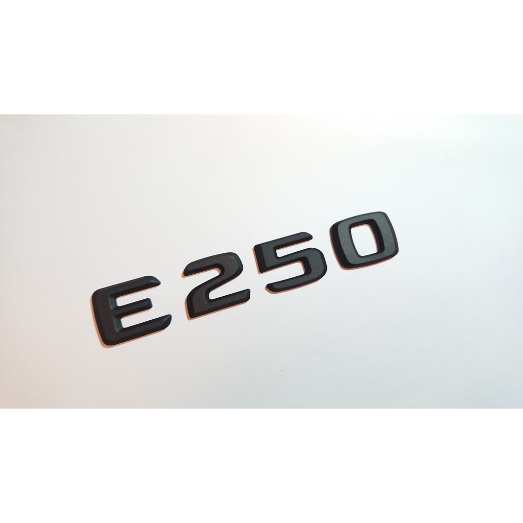 圓夢工廠 BENZ 賓士 W210 W211 96~09 E250 後車箱板金 消光黑 改裝字貼字標logo同原廠款式