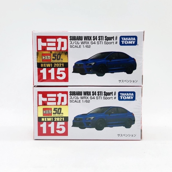 【現貨】TOMICA 多美小汽車 NO.115 速霸陸 SUBARU WRX S4 STI Sport 一般 新車貼