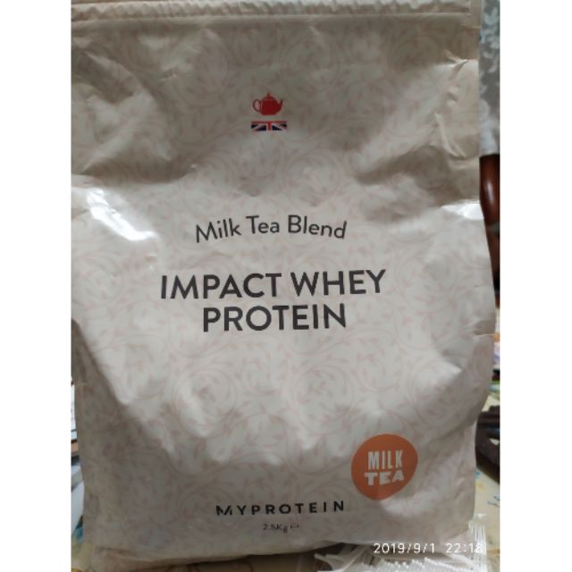 乳清 英式奶茶口味 myprotein 高蛋白 健身 2.4kg