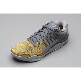 Nike Kobe 11 ELITE LOW 科比11 冷灰黄 篮球鞋 822675-037