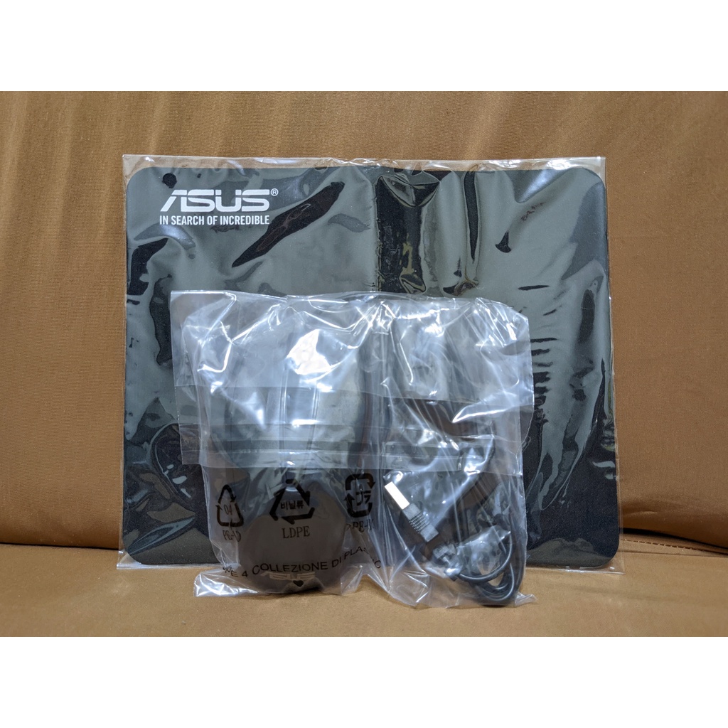 ASUS 滑鼠 JM3 滑鼠墊 0k100-00090700 有線 USB 0k100