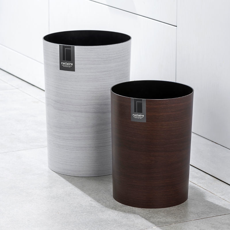 日本asvel客廳垃圾桶家用紙簍臥室創意北歐輕奢ins風小號無蓋圾桶