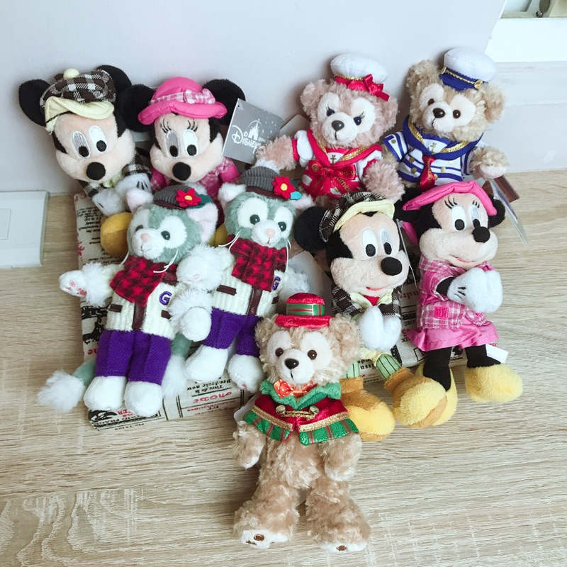 🇯🇵日本迪士尼達菲熊、托尼貓🇭🇰香港迪士尼米奇米妮