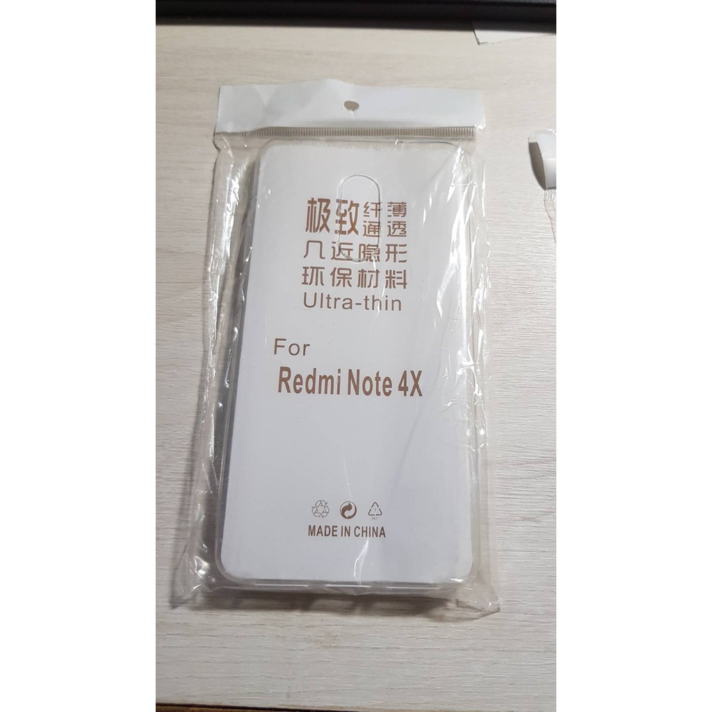 小米 紅米Note 4X 手機殼 透明 薄透 清水 保護殼