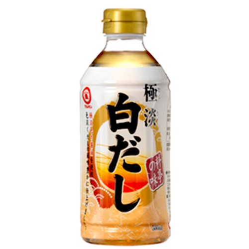 日本  Marukin  丸金 極淡 白醬油 500ml  日本白醬油  淡醬油 湯醬油