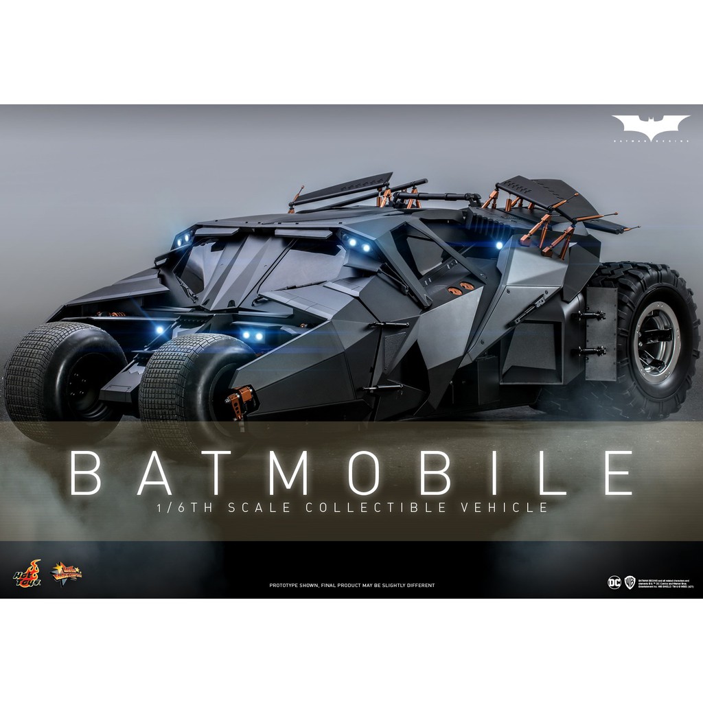 【羅先生謝小姐預購4/26結單】2022年第四季 Hot Toys MMS596 蝙蝠俠：開戰時刻 蝙蝠車