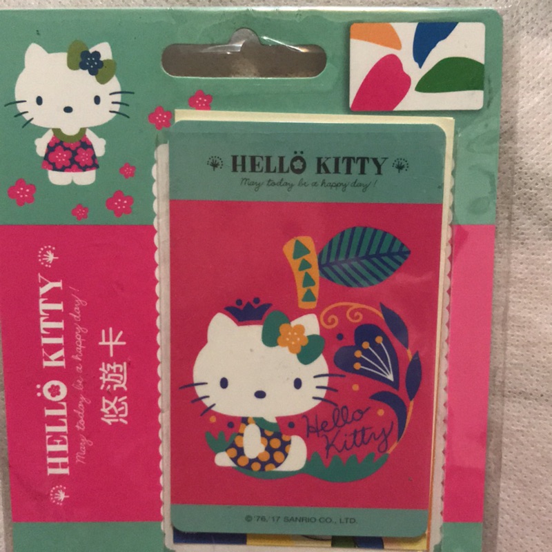 Hello kitty 悠遊卡-夏日蘋果