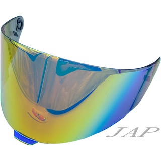 KYT TTC TT-COURSE 多層膜 藍金 副廠專用鏡片 安全帽 鏡片 TTC