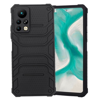 Infinix Note 8 7 10 手機殼條紋純色壓花軟矽膠外殼