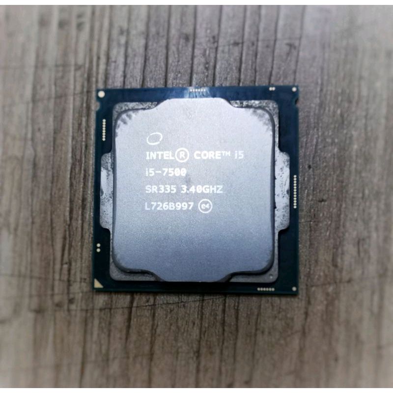 「二手」intel i5 7500 CPU