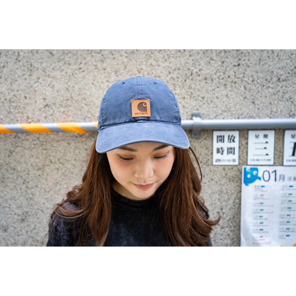 CARHARTT ODESSA CAP BLUE STONE 老帽藍【A-KAY0】【100289-470】 | 蝦皮購物