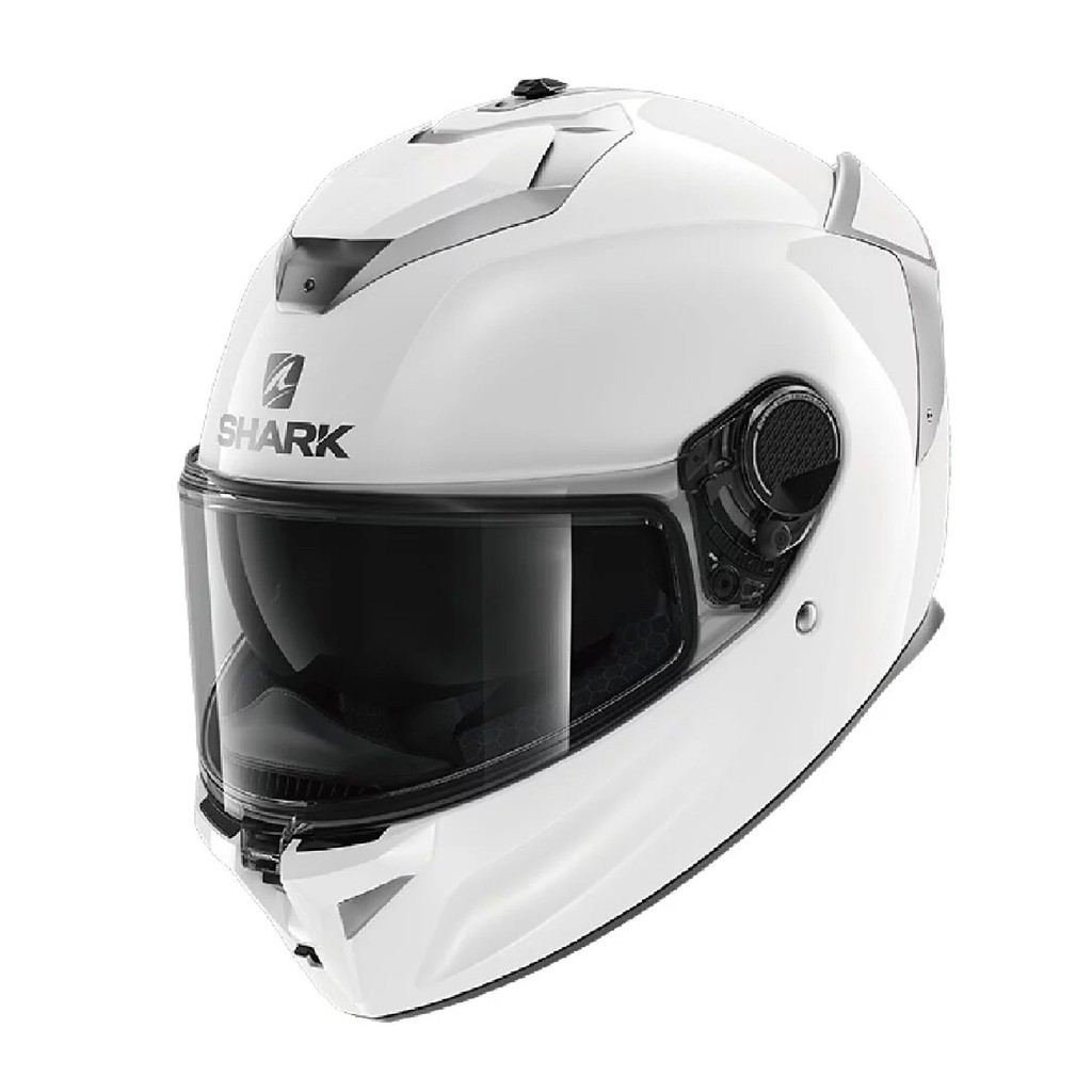 安信 | SHARK Spartan GT 安全帽 素色 Blank 白 安全帽 內鏡 複合纖維 全罩HE7050WHU