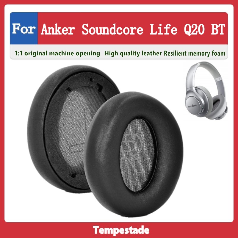 Tempestade 適用於 Anker Soundcore Life Q20 BT 耳機套 頭戴式耳機海綿套 保護套