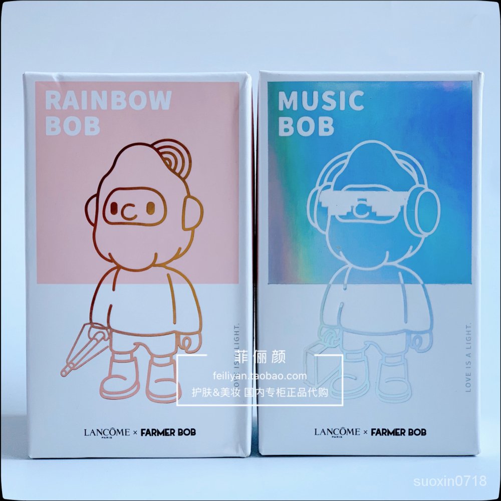 Farmer BOB 潮玩盲盒 聯名合作款 Music/Rainbow 電音/彩虹 7lc4
