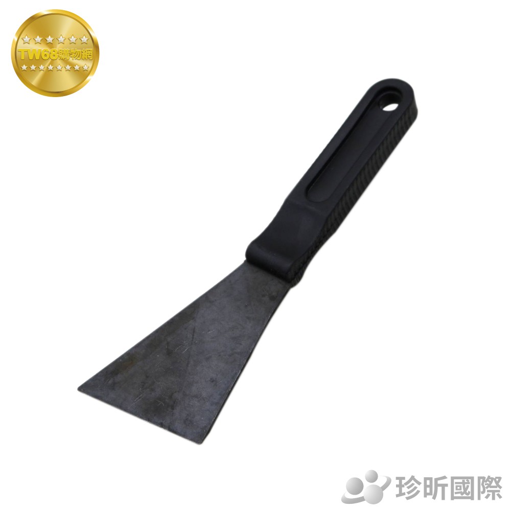 高碳鋼黑漆刀 台灣製  長約18cm 寬約7cm 漆刀 刮刀 壁癌刮刀【TW68】