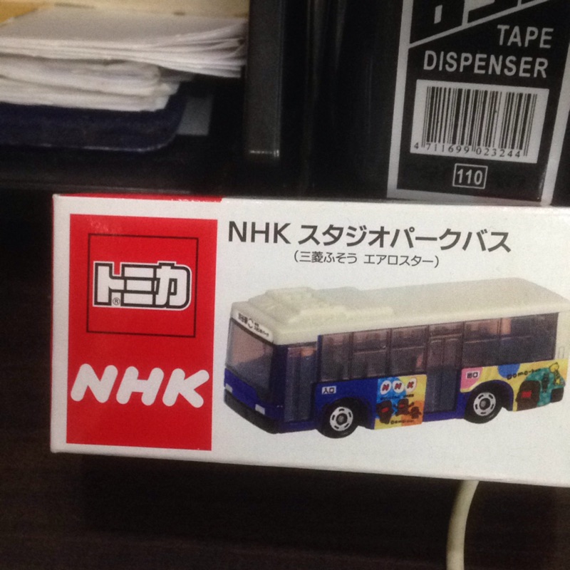 Tomica NHK 特注 口袋怪獸巴士