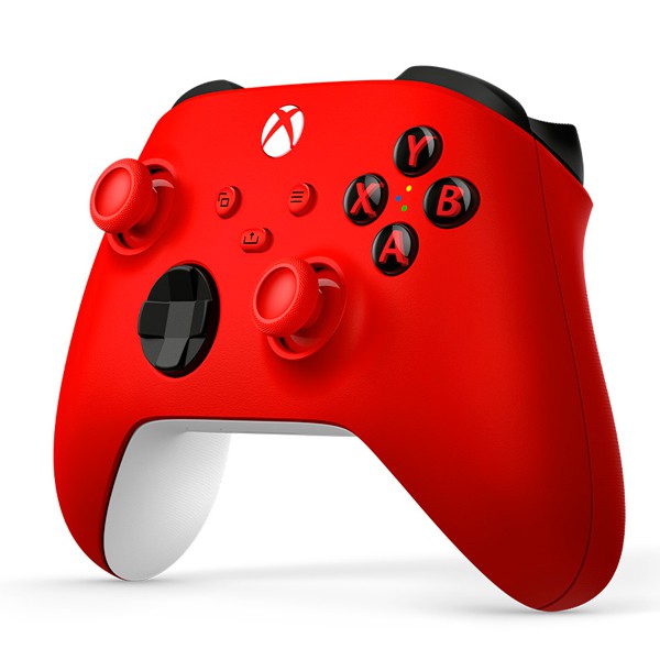 Xbox 新版 無線控制器 手把 + 頂級類比套 防滑套組 / 狙擊紅 / 紅白 / 台灣代理版【電玩國度】