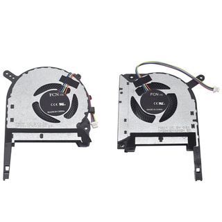 適用於華碩 TUF Gaming A15 FA506冷卻器散熱器更換筆記本電腦零件Gpu CPU 冷卻風扇
